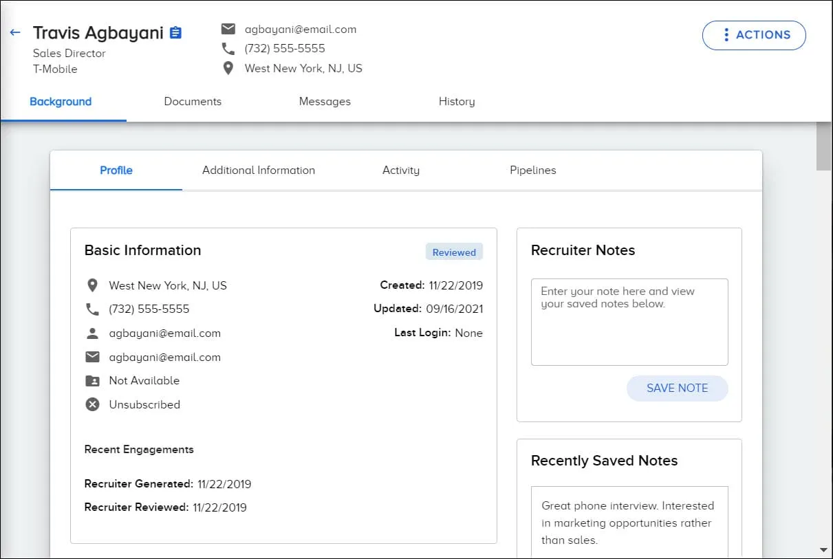 Record your interview with Noota
